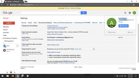 13. Gmail Accounts, Import, Filter & Blocked Address in Tagalog.